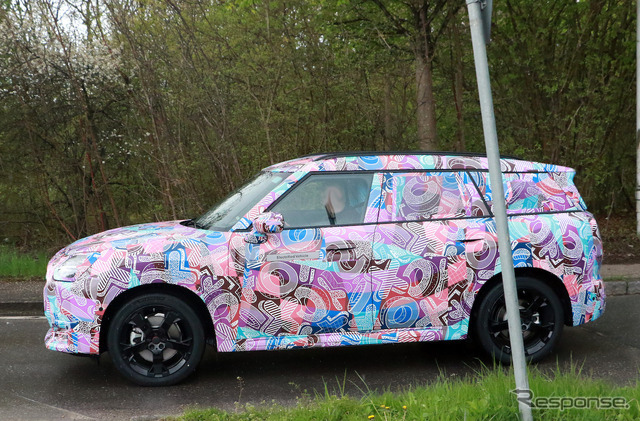 MINI クロスオーバーEV 次期型プロトタイプ(スクープ写真)