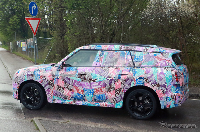MINI クロスオーバーEV 次期型プロトタイプ(スクープ写真)