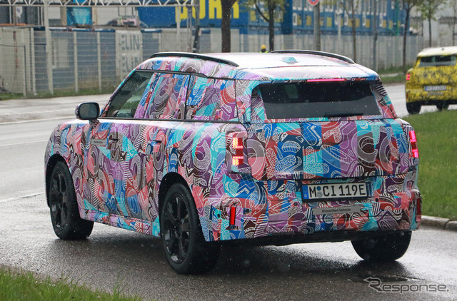MINI クロスオーバーEV 次期型プロトタイプ(スクープ写真)