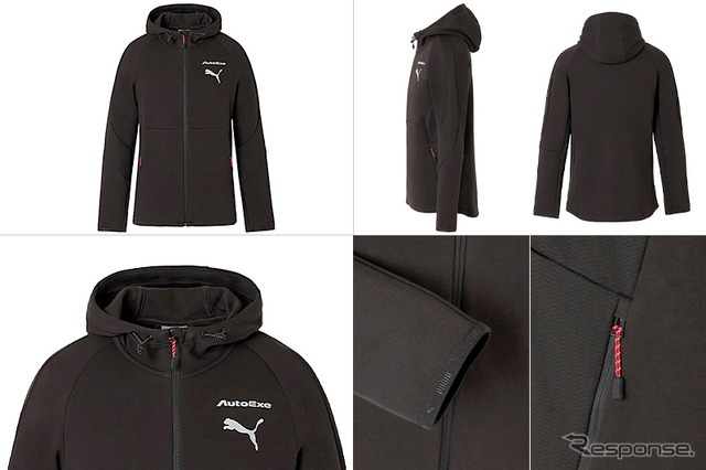 PUMAフルジップ フーディー
