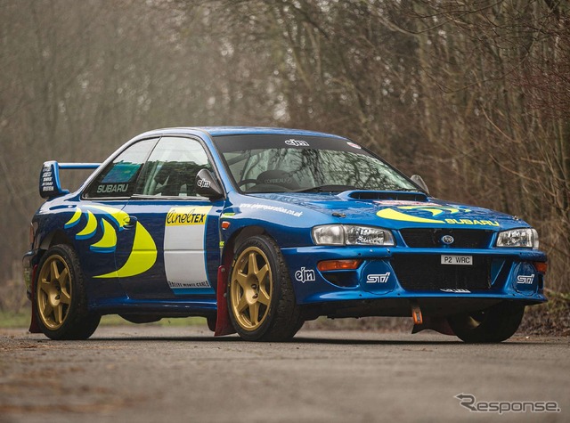 1998年製のスバル・インプレッサ S5 WRC