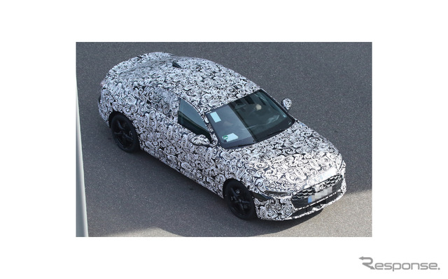 アウディ A5スポーツバック 次期型プロトタイプ（スクープ写真）