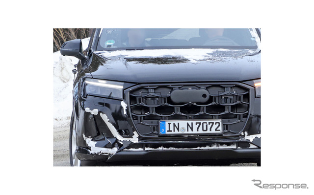 アウディ Q7 改良新型プロトタイプ（スクープ写真）