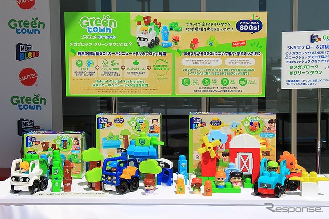 メガブロックグリーンタウンが蓮田サービスエリア上り線に出没(5月2・3日)