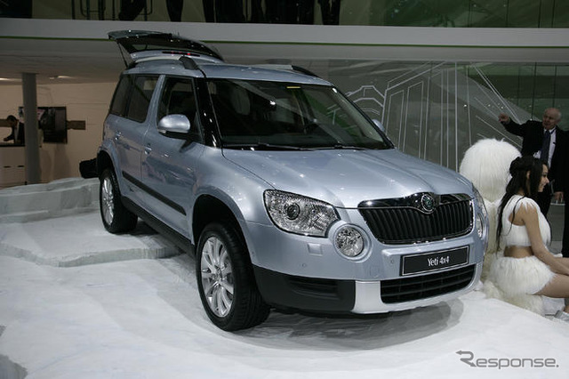 【ジュネーブモーターショー09】シュコダの小型SUV、イエティがデビュー