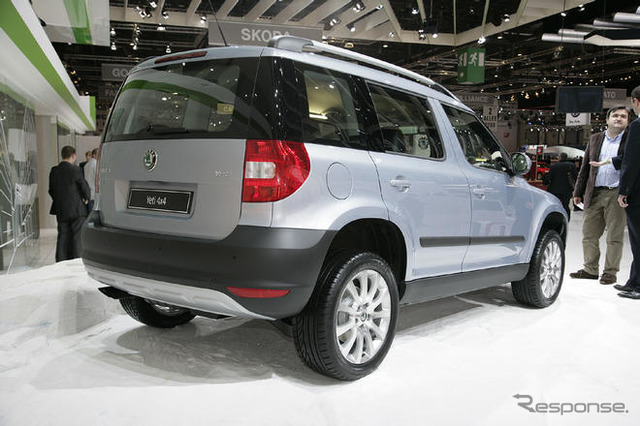 【ジュネーブモーターショー09】シュコダの小型SUV、イエティがデビュー