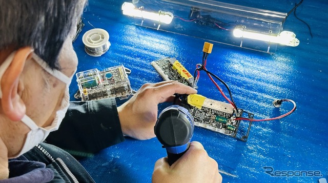 kintone model one Sは茨城県の自社工場で生産