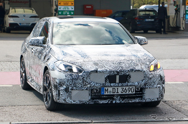 BMW M135i 後継モデルプロトタイプ(スクープ写真)