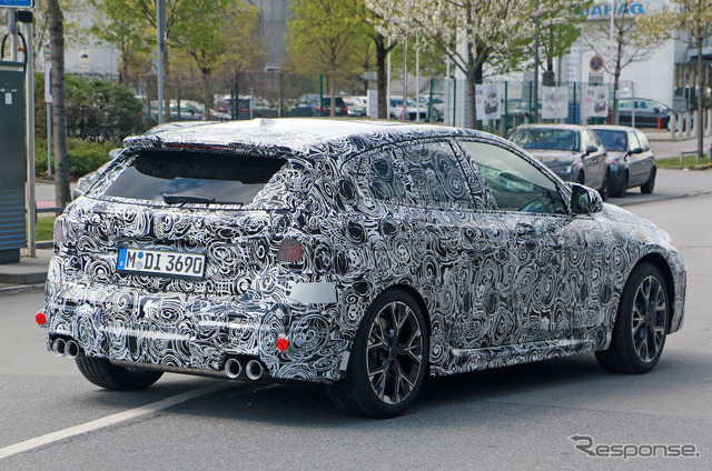 BMW M135i 後継モデルプロトタイプ(スクープ写真)