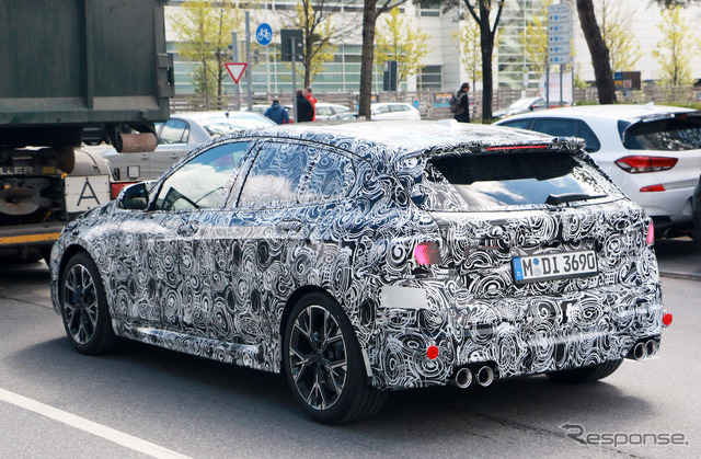 BMW M135i 後継モデルプロトタイプ(スクープ写真)