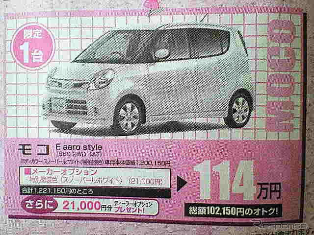 【決算 値引き情報】このプライスで軽自動車を購入できる!!