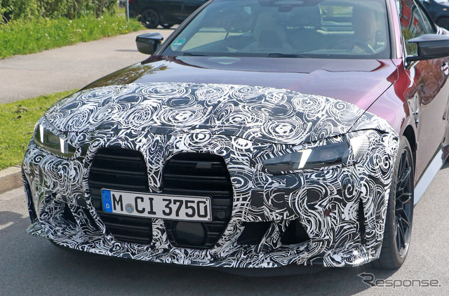 BMW M4カブリオレ 改良新型プロトタイプ(スクープ写真)