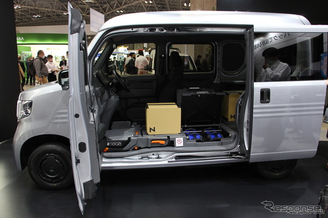 『N-VAN』をEVにコンバートした「MEV-VAN Concept」