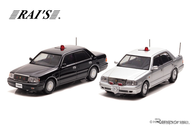 RAI'S 1/43 トヨタ クラウン(JZS 155Z)警護車両/大阪府警察交通覆面車両