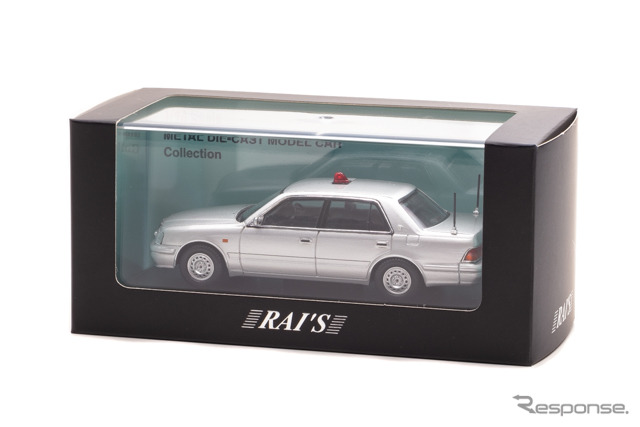 RAI'S 1/43 トヨタ クラウン(JZS 155Z)2000 大阪府警察交通部交通機動隊(覆面 銀)