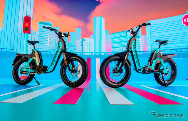 ヤマハの新型電動自転車『ブースター』と『ブースター・イージー』