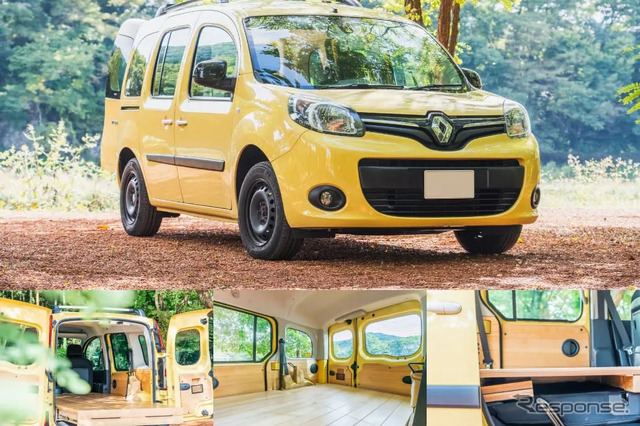 出展予定のCarstay登録キャンピングカー:YURT KANGOO