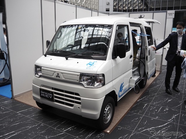 三菱自動車ミニキャブ・ミーブ(BICYCLE - E・MOBILITY CITY EXPO 2023)