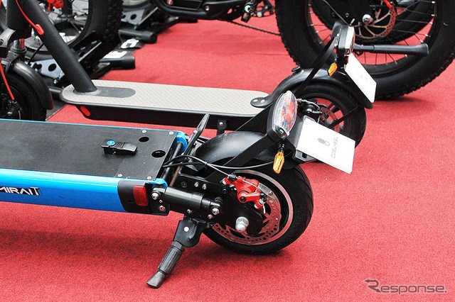 Acalie COSWHEELマイクロモビリティ(BICYCLE-E MOBILITY CITY EXPO 2023 新宿住友ビル三角広場 5月12・13日)