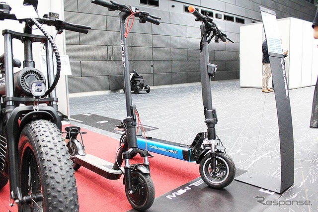 Acalie COSWHEELマイクロモビリティ(BICYCLE-E MOBILITY CITY EXPO 2023 新宿住友ビル三角広場 5月12・13日)