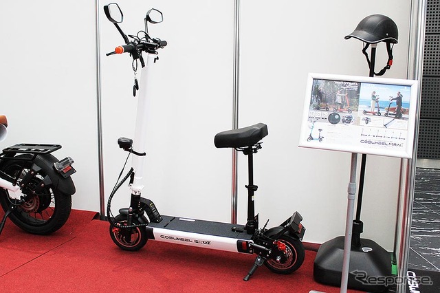Acalie COSWHEELマイクロモビリティ(BICYCLE-E MOBILITY CITY EXPO 2023 新宿住友ビル三角広場 5月12・13日)