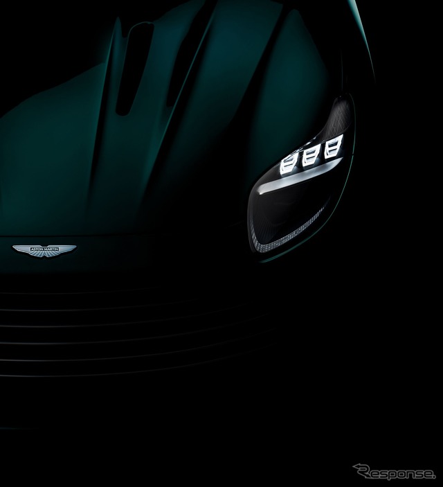 アストンマーティン「DB」の最新モデルのティザー写真