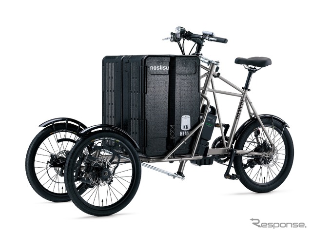 約120Lの大容量を搭載することができる積載スペース(noslisu cargo)