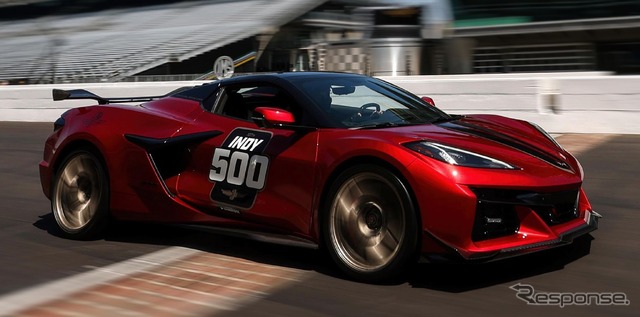 シボレー・コルベット Z06 コンバーチブル 新型の「インディ500」ペースカー仕様