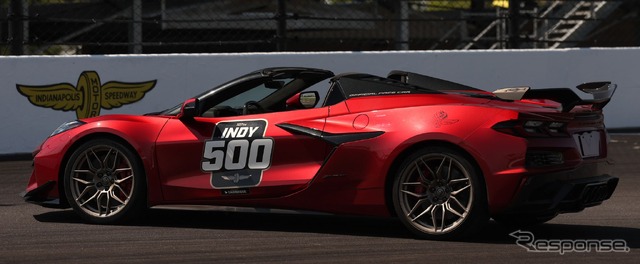シボレー・コルベット Z06 コンバーチブル 新型の「インディ500」ペースカー仕様