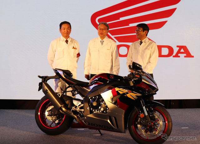二輪車生産累計2000万台式典の様子