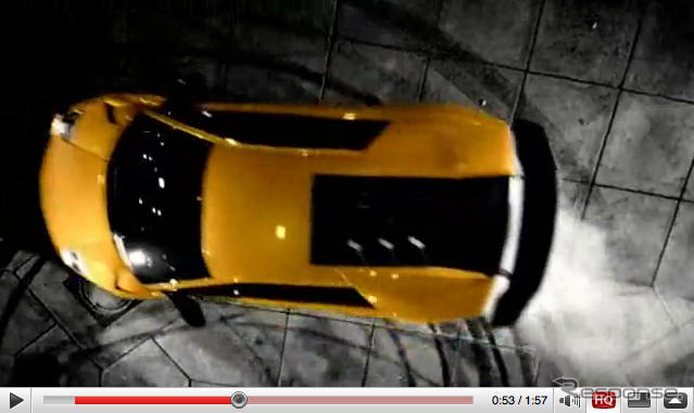 ランボルギーニ LP670-4SV …迫力のドリフトシーン