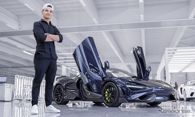 マクラーレン 765 LT スパイダー の「MSO Lando Norris 1 of 1」