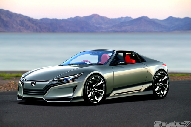 ホンダ S2000 後継モデル　予想CG
