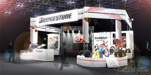 【東京モーターサイクルショー09】ブリヂストン、MotoGP＆8耐マシンを出展