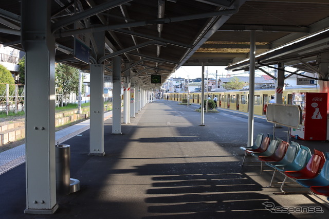 改修前の豊島園駅