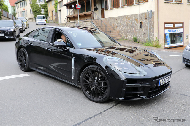 ポルシェ パナメーラ 次期型プロトタイプ(スクープ写真)