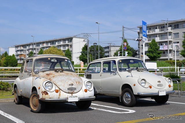 小さくて可愛いサブロク軽が大集合…昭和平成 旧軽自動車大展示会