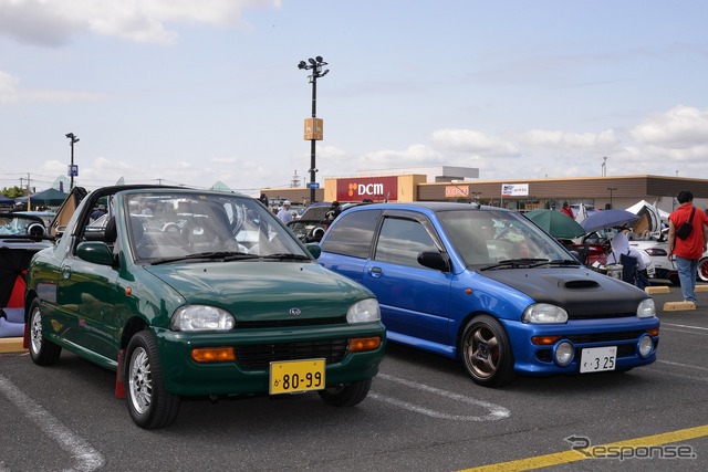 小さくて可愛いサブロク軽が大集合…昭和平成 旧軽自動車大展示会