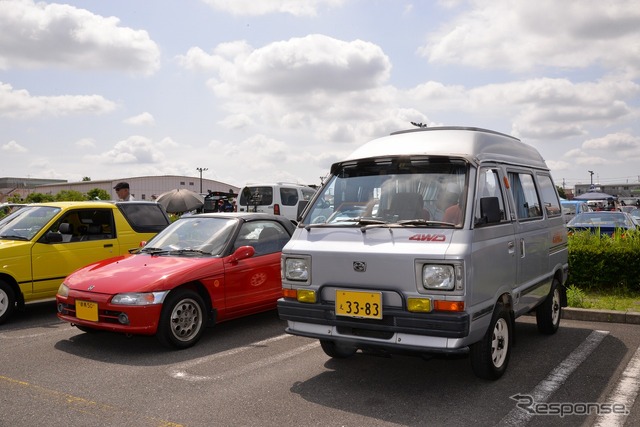 小さくて可愛いサブロク軽が大集合…昭和平成 旧軽自動車大展示会