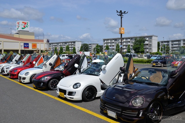 小さくて可愛いサブロク軽が大集合…昭和平成 旧軽自動車大展示会