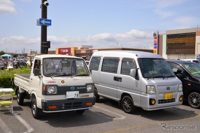 小さくて可愛いサブロク軽が大集合…昭和平成 旧軽自動車大展示会