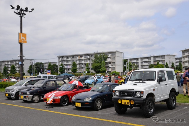 小さくて可愛いサブロク軽が大集合…昭和平成 旧軽自動車大展示会