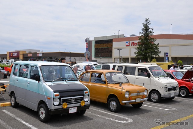 小さくて可愛いサブロク軽が大集合…昭和平成 旧軽自動車大展示会