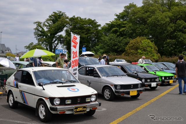 小さくて可愛いサブロク軽が大集合…昭和平成 旧軽自動車大展示会