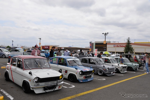 小さくて可愛いサブロク軽が大集合…昭和平成 旧軽自動車大展示会