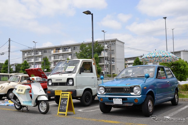 小さくて可愛いサブロク軽が大集合…昭和平成 旧軽自動車大展示会