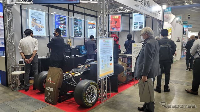 日本自動車レース工業会 ブース（昨年の様子）