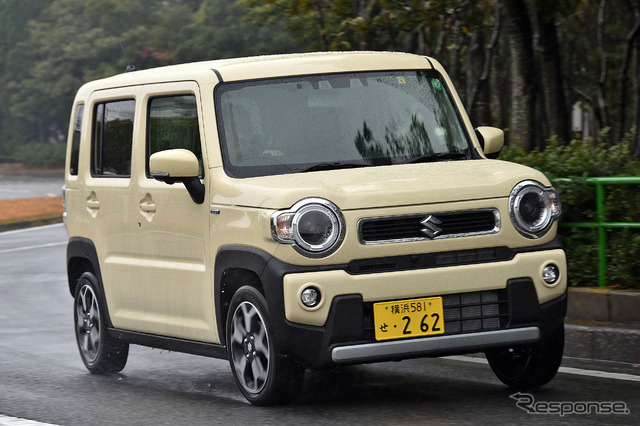 スズキ ハスラー 新型(ハイブリッドXターボ)