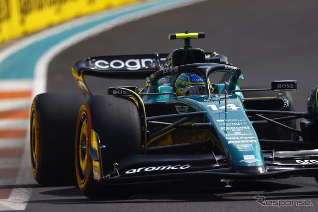 #14 F.アロンソ / アストンマーティン(2023年F1マイアミGP)