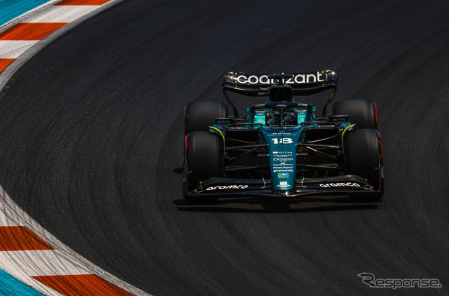 #18 L.ストロール / アストンマーティン(2023年F1マイアミGP)